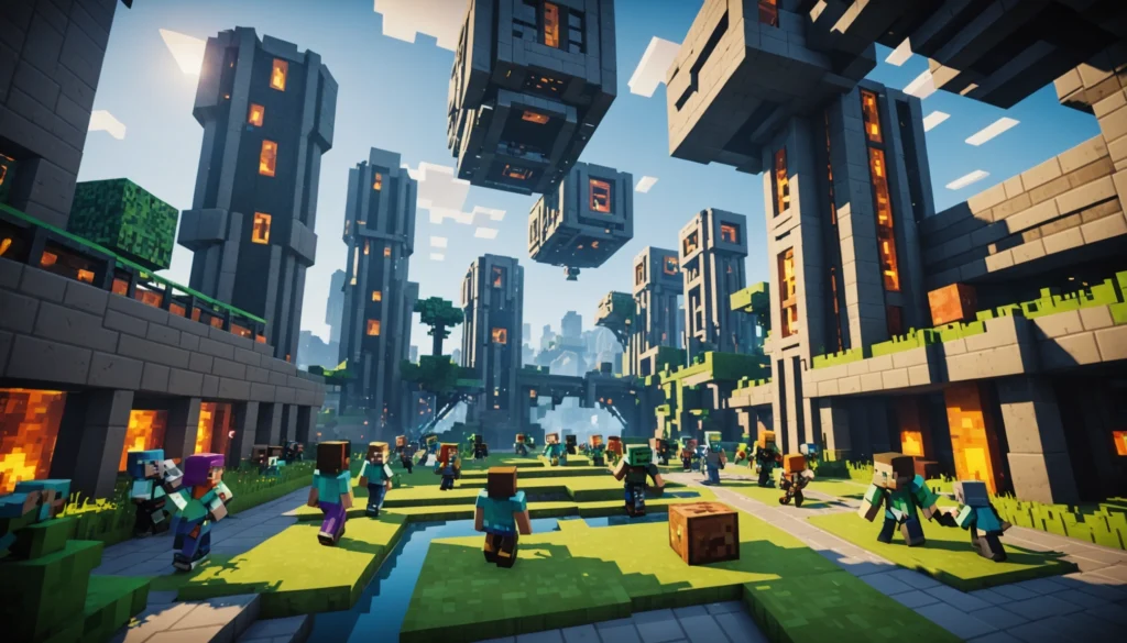 minecraft serveur mmorpg